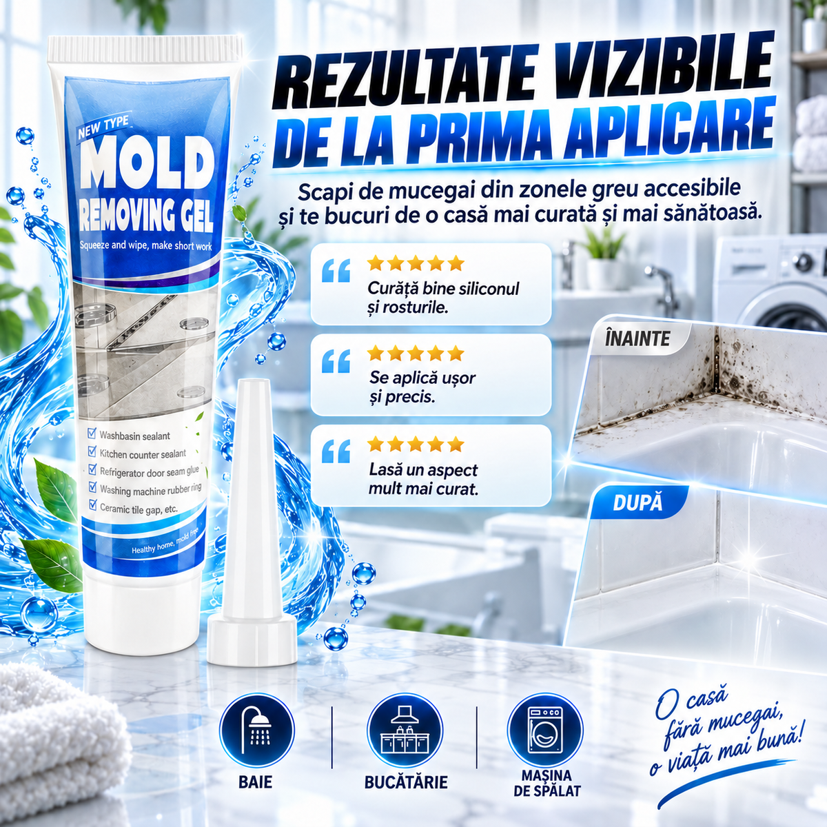 Gel Îndepărtare Mucegai Universal 90g