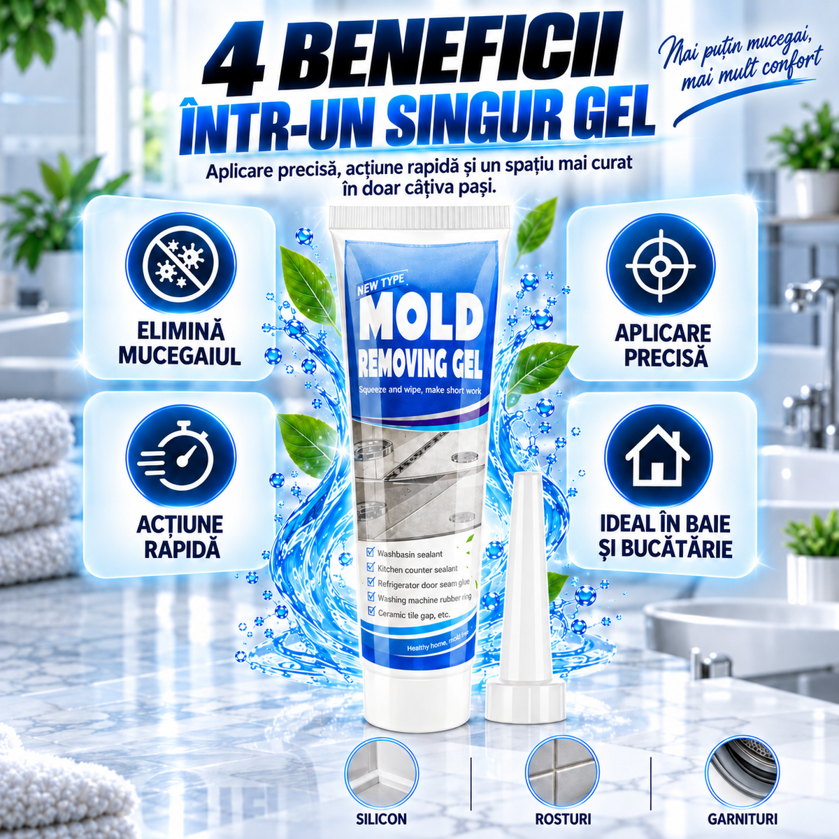 Gel Îndepărtare Mucegai Universal 90g